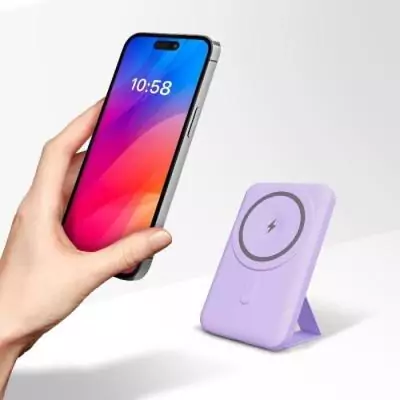 Banque d'alimentation MagSafe 5 000 mAh - Rechargez votre téléphone avec style