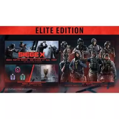 Rainbow 6 Siege X - Edition Elite pour PS5