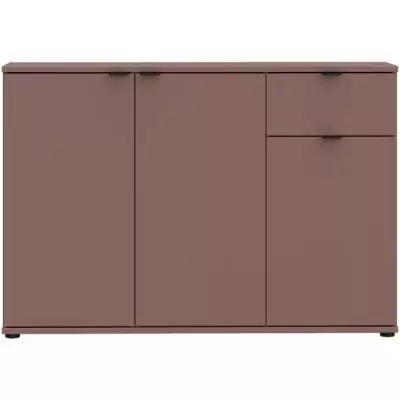 Commode Ganymède Terracotta - 3 Portes - 1 Tiroir Commode Ganymède Terracotta - 3 Portes - 1 Tiroir