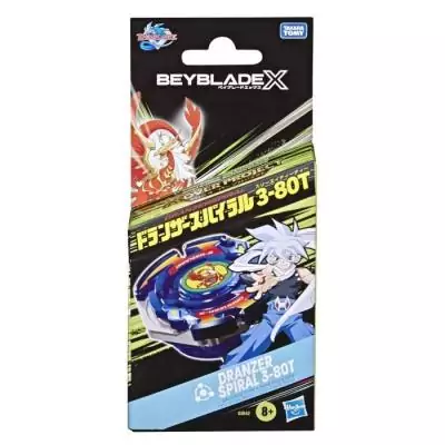 Pack de démarrage Beyblade X-Over Project Dranzer Spiral : toupie équilibrée pour des combats intenses ! ?