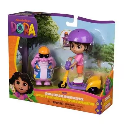 Pack aventures Doora et Tico - Parfait pour les fans de Dora!