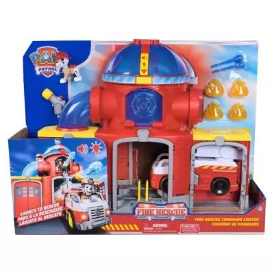 Figurine miniature Pat' Patrouille Caserne de Pompiers Fire Rescue