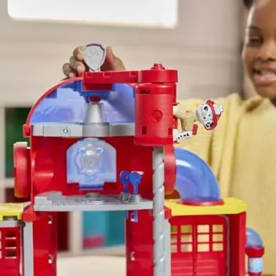 Figurine miniature Pat' Patrouille Caserne de Pompiers Fire Rescue