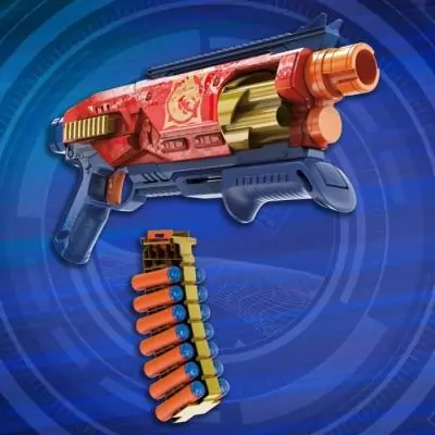 Pistolet Nerf Loadout Shadowspeed Recon avec rangement de fléchettes Pistolet Nerf Loadout Shadowspeed Recon avec rangement de fléchettes
