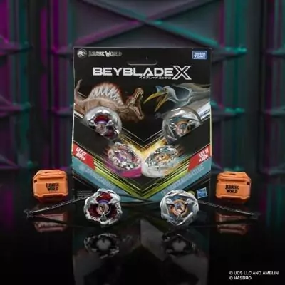Beyblade X Jurassic World : Duel Épique à Multipack