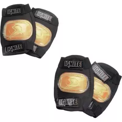 Ensemble ultime pour glisse urbaine : Set MONDO IGNITE Combo Tyro - Skateboard et protections - Or