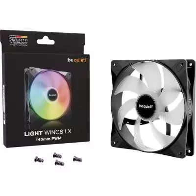 Ventilateur Boîtier BE QUIET! Light Wings LX BL126 - Rafraîchissement 140 mm Ventilateur Boîtier BE QUIET! Light Wings LX BL126 - Rafraîchissement 140 mm