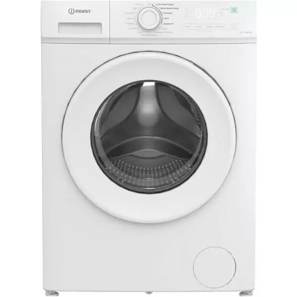 Lave-linge hublot INDESIT IMA762MYTIMEFR - 7 kg - Induction - 1200 trs/min - Push&Go - Classe A - Blanc