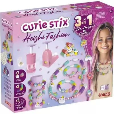 Créez des bijoux tendance avec Cutie Stix - LANSAY - À partir de 6 ans