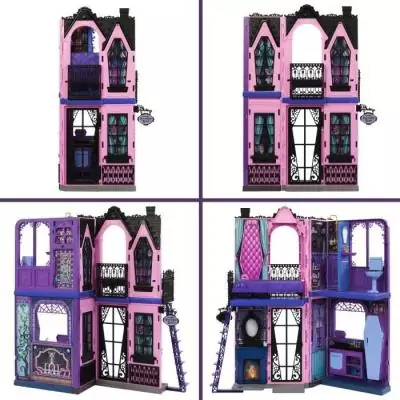 Maison de poupée Monster High - Hôtel Bouh-tique et accessoires