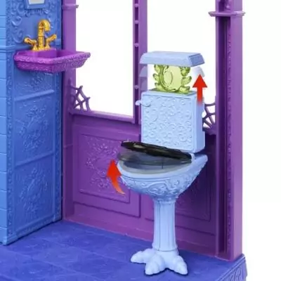 Maison de poupée Monster High - Hôtel Bouh-tique et accessoires