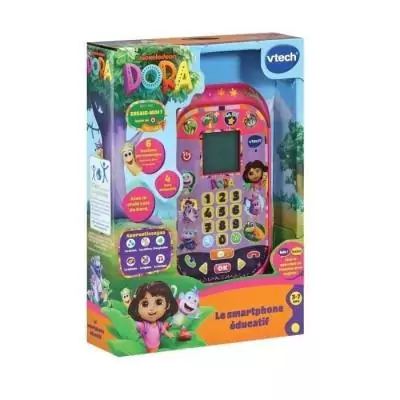 Téléphone éducatif VTECH Dora - Multicolore