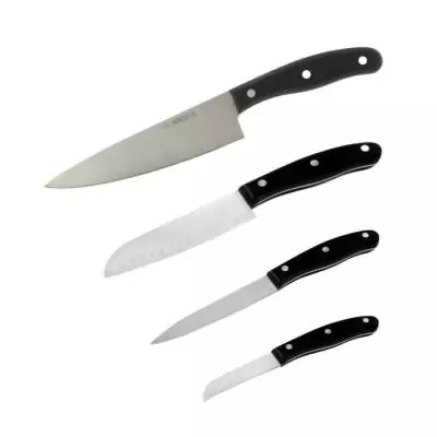Ensemble de 4 couteaux de cuisine NIROSTA - Tailles variées