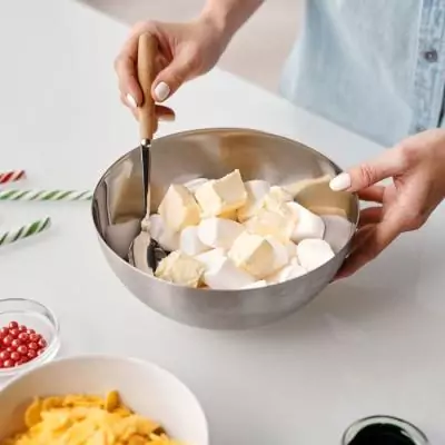 Ensemble 2 bols préparation couvercle anti-projections FACKELMANN - Basic - 25 et 20,5 cm