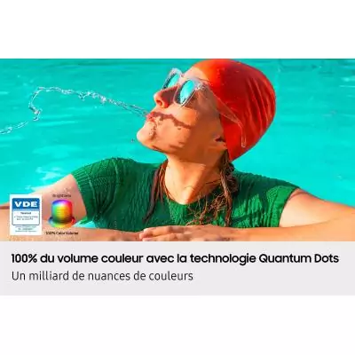 TV Samsung 75QEF1 QLED 75 (190 cm) 4K UHD HDR10+ Smart TV Gaming Hub WiFi