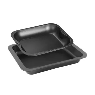 Ensemble de 2 plats de cuisson four rectangulaires ZENKER - Special Cooking - PLAT POUR FOUR