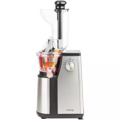 Extracteur de jus vertical Vitalice - HKoeNIG GSX22 - 400 W - Inox/Noir