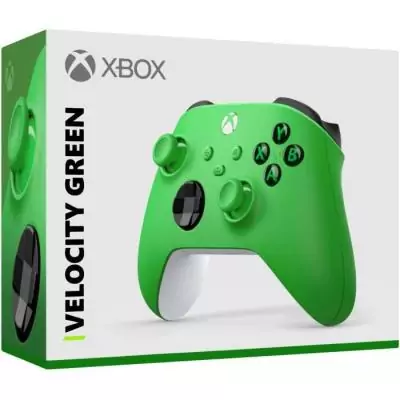 Manette de jeu Xbox sans fil - Velocity Green - Jouez en toute liberté