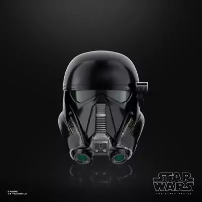 Casque Death Trooper impérial électronique premium avec LED avancés