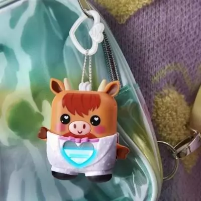 Figurine Nano-mals Cowbert la vache des Highlands - Compagnon électronique interactif Figurine Nano-mals Cowbert la vache des Highlands - Compagnon électronique interactif