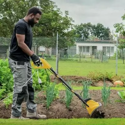 Motoculteur électrique POWERPLUS POWEG72000 - 1050W, 4 lames Motoculteur électrique POWERPLUS POWEG72000 - 1050W, 4 lames