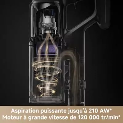 Aspirateur Balai sans Fil DREAME Z10 - Puissance 210AW