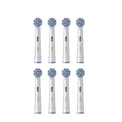 Oral-B 8006540896273 tête de brosses 8 pièce(s) Bleu, Blanc