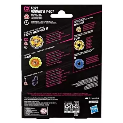 Beyblade X Starter Pack Fort Hornet R 7-60T CX - Toupie Takara Tomy 
