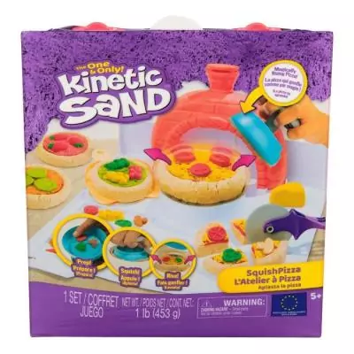 Kinetic Sand Atelier Pizza Magique: Sable à Modeler Kinetic Sand Atelier Pizza Magique: Sable à Modeler