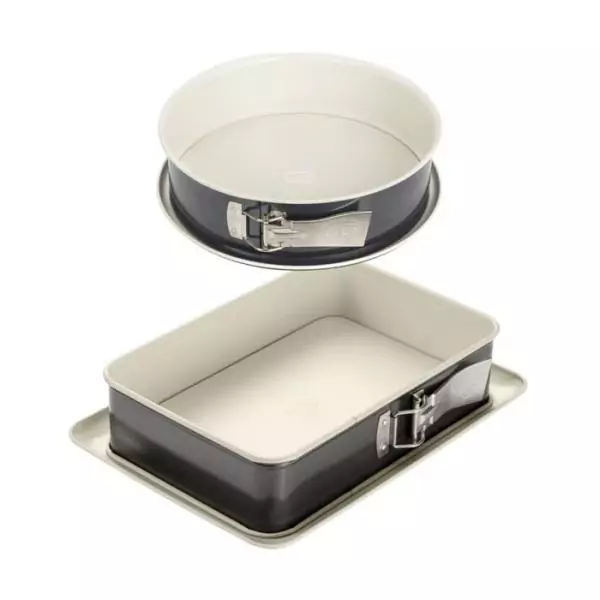 Moule a manqué et moule rectangulaire - DR oeTKER - Back Trend - 28 cm et 28 x 18 cm