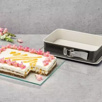 Moules à gâteau rectangulaire - Dr. Oetker - Back Trend - 28 cm et 28 x 18 cm