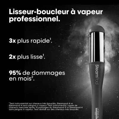 Lisseur-boucleur vapeur SteamPod 4 - Edition Limitée Meteora