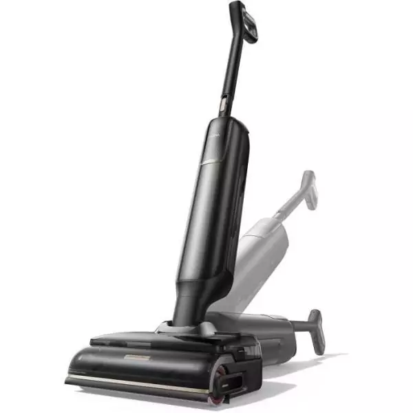 MOVA M50 ULTRA - Aspirateur Balai Laveur - 22 000 Pa - Bras robotisé - Poignée Pliable et Extensible - Lavage Brosse immersif