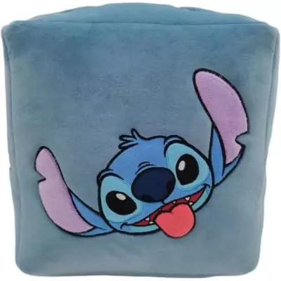 Coussin Cube LILO & STITCH - Confort en Microfibre