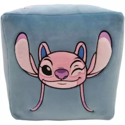 Coussin Cube LILO & STITCH - Confort en Microfibre