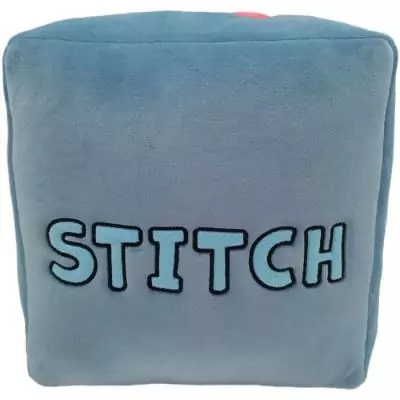 Coussin Cube LILO & STITCH - Confort en Microfibre