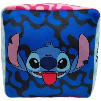 Coussin premium Cube Lilo & Stitch 25 x 25 x 25 cm