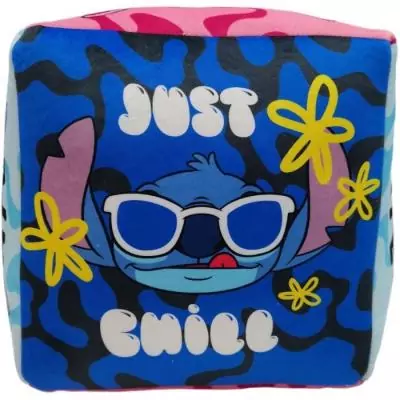 Coussin premium Cube Lilo & Stitch 25 x 25 x 25 cm
