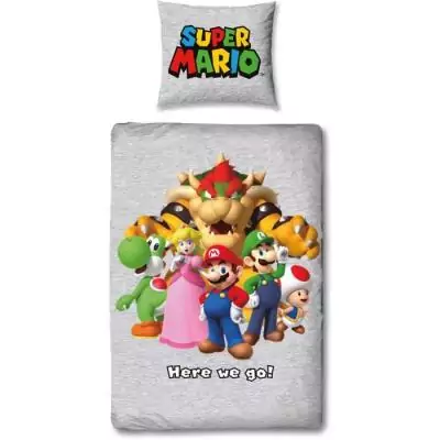 Parure de lit MARIO BROS - Super Mario et ses amis