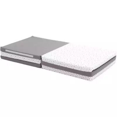 Tapis d'éveil XL CANDIDE Evolutif 5-en-1 Gris Etoiles