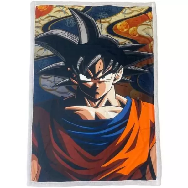 Couverture Sherpa - DRAGON BALL Z - Goku - 100 x 150 cm