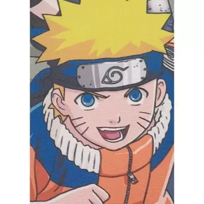 Coussin double face Naruto et ses amis - Microfibre 40 x 40 cm