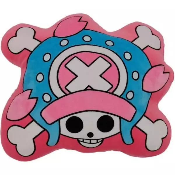 Coussin 3D - ONE PIECE - Logo Tony Chopper - Microfibre - 40 cm