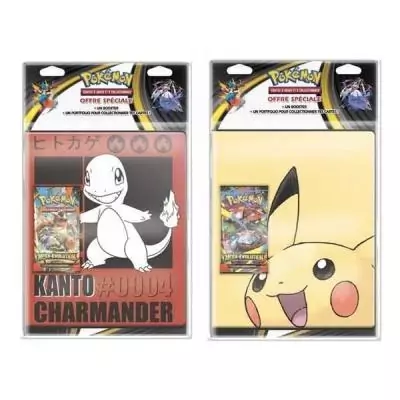 Pokémon EV11 : Pack Portfolio+Booster - Pour collectionner avec style!