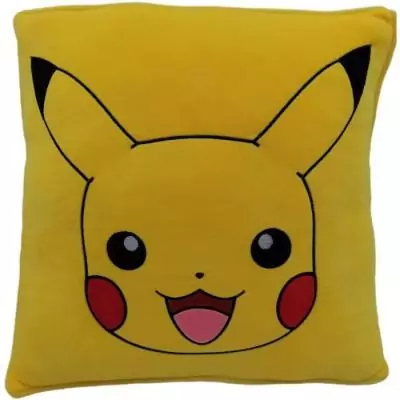 Coussin Premium Carré Pokémon Pikachu 40 cm