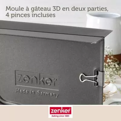 Ensemble moule lapin et emporte-pièces pour Pâques - ZENKER