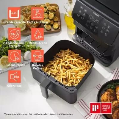 Friteuse sans huile COSORI Premium II 6,2L - 12 programmes