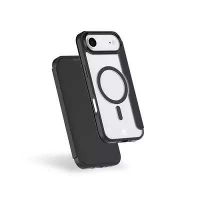 Etui Folio MagSafe - IPhonehone Air - Noir