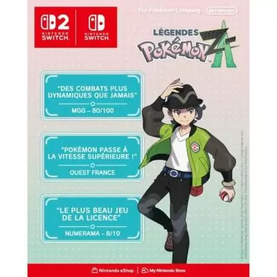 Collectionnez les Légendes Pokémon dans Z-A sur Nintendo Switch Collectionnez les Légendes Pokémon dans Z-A sur Nintendo Switch