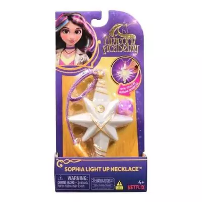 Collier et bague de Sophia pour enfant de 4 ans - accessoires magiques